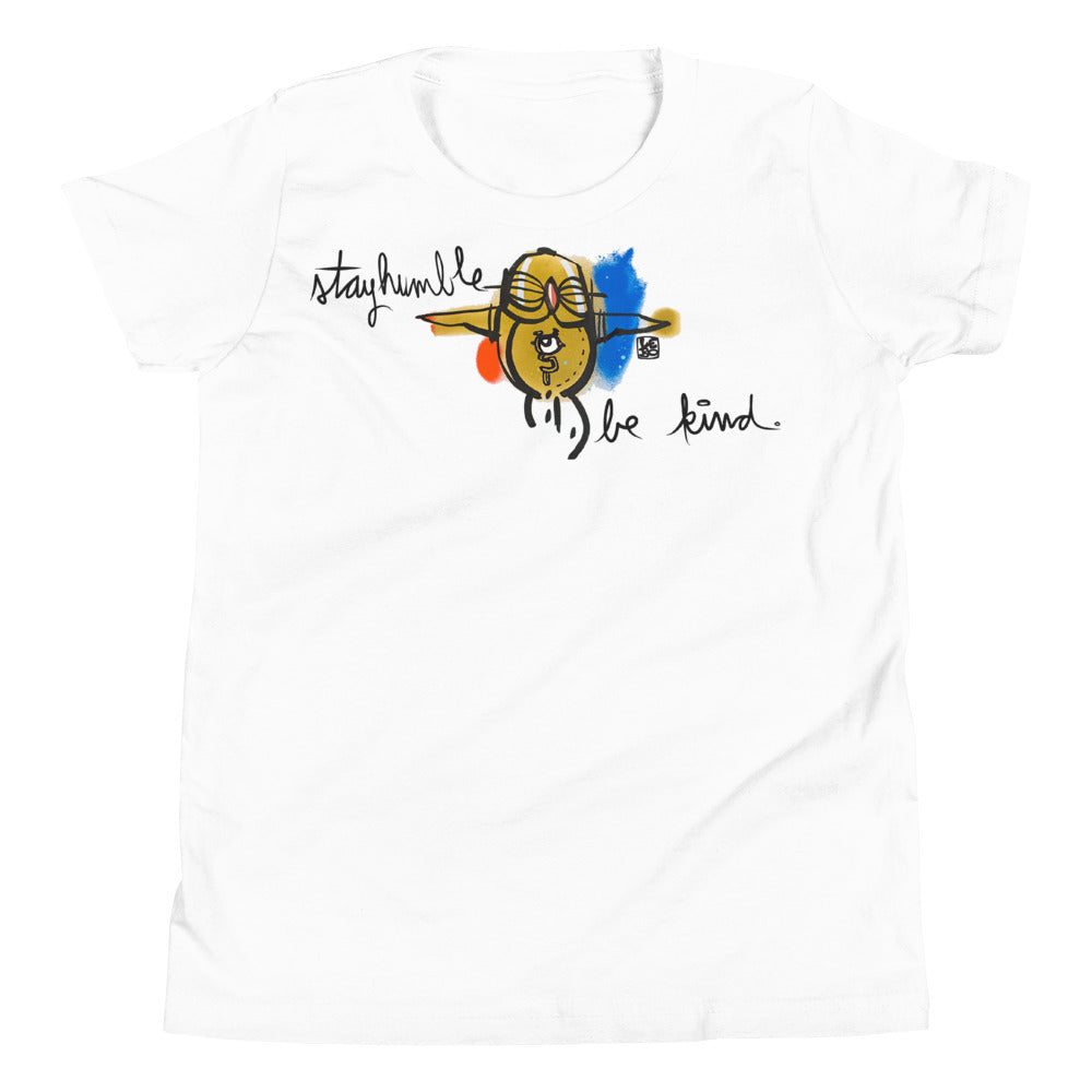Stay humble and be kind - Lebo Kids Youth Short Sleeve T-Shirt
